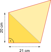 Rechtwinkliges und gleichseitiges Dreieck