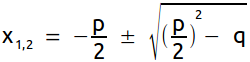 p,q-Formel